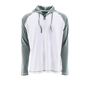 Ecoths Men's Organic Cotton athletic color block Hoodie
